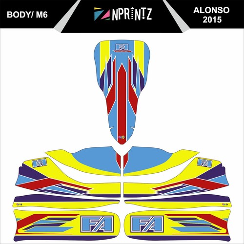 Kit adesivi kart completo - kit,