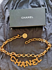 Cintura da collezione, pezzo rarissimo, firmata Chanel. Originale, vintage