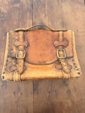 Antica borsa in pelle