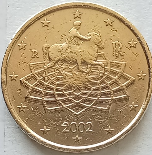 2002 italy cent - 50,