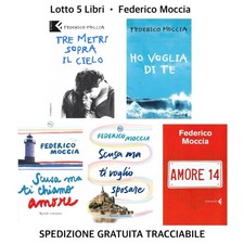 5 LIBRI DI FEDERICO MOCCIA • Tre Metri / Voglia / Scusa Ma Ti Chiamo / Amore 14