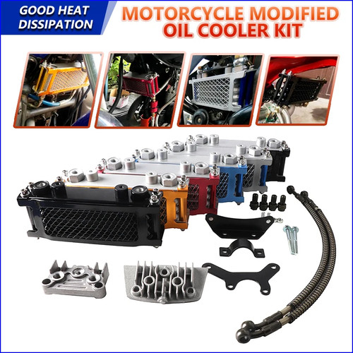 Kit radiatore olio moto adatto - kit,