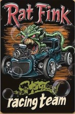 Insegna Rat Fink Latta Parete