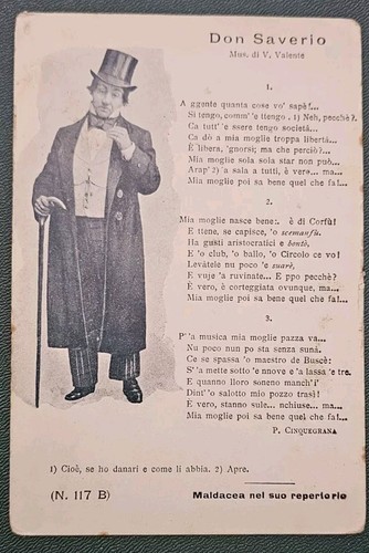 Cartolina postale maldacea nel - cartolina,