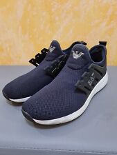 scarpe emporio armani ea7 uomo casual ginniche nere e bianche x8x024 xcc86