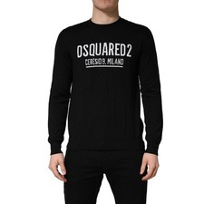 DSQUARED2 Maglione Nero Logo