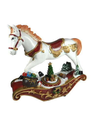 Cavallo dondolo 9x32x30h - cavallo,