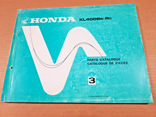 CATALOGO RICAMBI HONDA XL 400