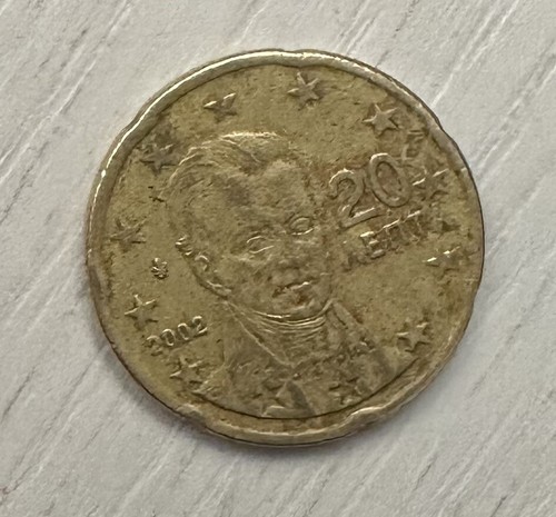 Centesimi euro grecia rara - 20,