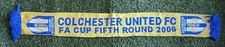 Sciarpa COLCHESTER UNITED calcio football Schal Scarf