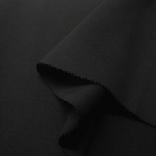 Tessuto Neoprene Nero Scuba