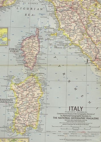 1961 mappa ferroviaria - mappa,
