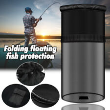 Borsa a Rete da Pesca Pieghevole Cestino Pesce Portatile per Attrezzatura Pesca Granchio Trota.