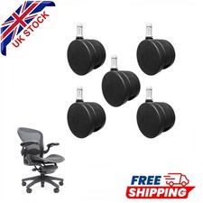 Ruote Herman Miller 5x 60 mm ruote Aeron Sayl Mirra celle Setu - pavimento morbido