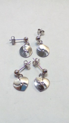 Orecchini argento 925 corti - in,
