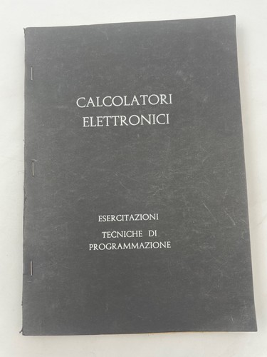 Calcolatori elettronici