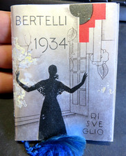 CALENDARIETTO DA BARBIERE - BERTELLI 1934 -