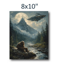 Sasquatch Bigfoot Artwork