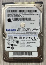 Hard Disk Samsung 160GB PATA 2.5" HM160HC usato marcato Apple