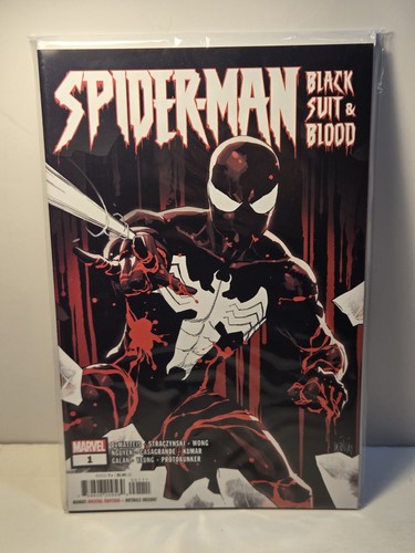 Spider man black suit blood - suit, &