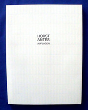 Horst Antes mostra "edizioni"