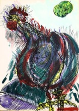 BRUNO CASSINARI-Litografia-