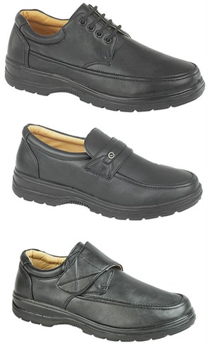 Scarpe casual uomo larghe