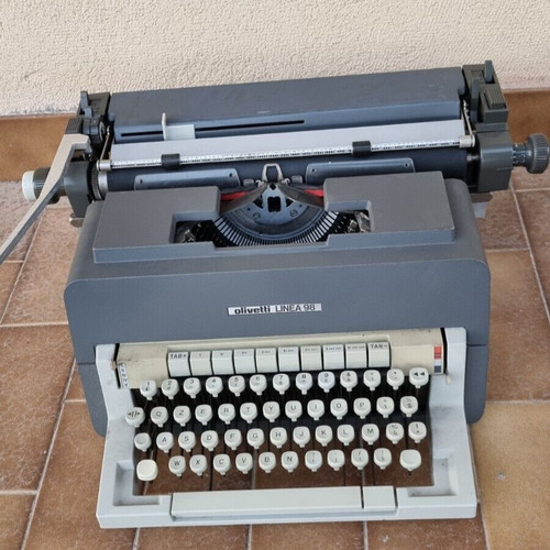 Macchina scrivere olivetti - macchina,