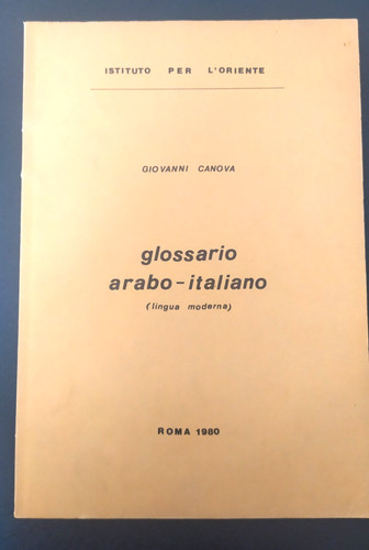 Canova glossario arabo - canova:,