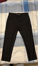 Pantalone Nero Elegante Uomo