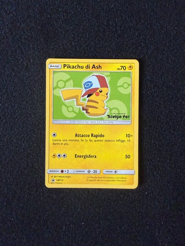 Pokémon pikachu ash sm112 - di,