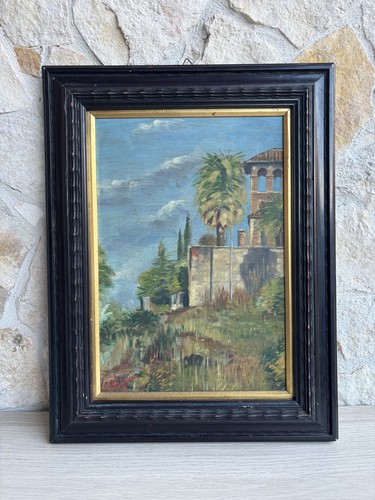 Quadro paesaggio dipinto a - quadro, -paesaggio-