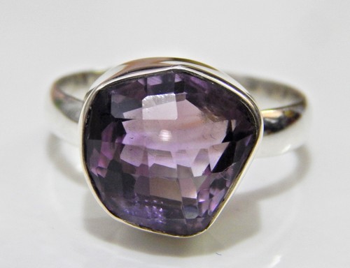 Anello nuziale ametista