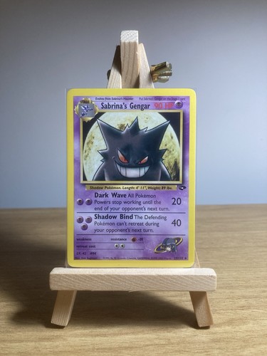 Carte pokemon sabrina gengar - carte,