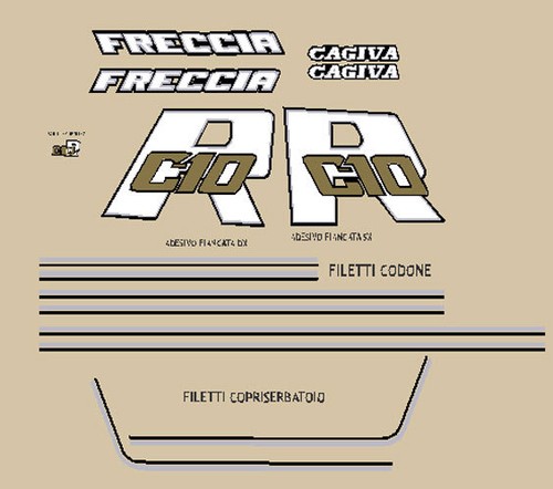 Cagiva freccia serie - 10,