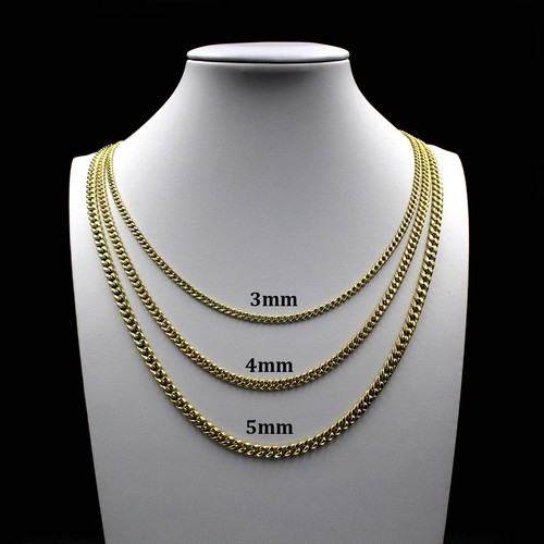 Collana catena maglia cubana