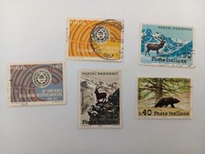 Lotto 5 francobolli misti