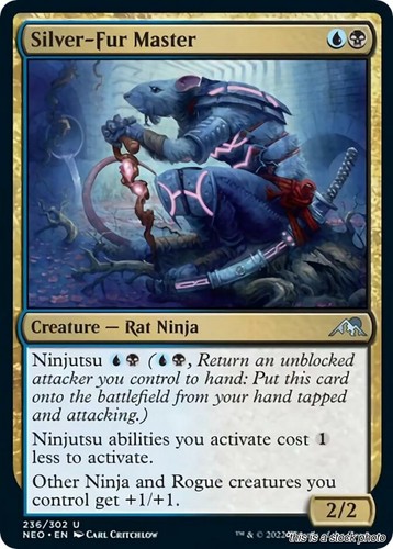 Mtg silver fur - master, card