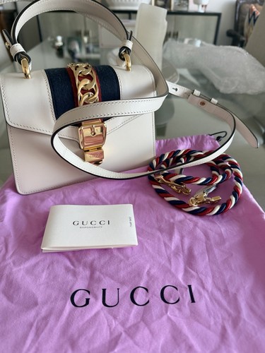 Borsa gucci bianca - bianca, manico