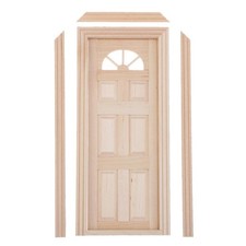 Porta In Legno In Miniatura