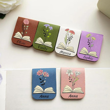 Segnalibro Magnetico in Pelle