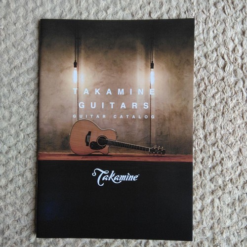 Catalog takamine guitar book - catalog,