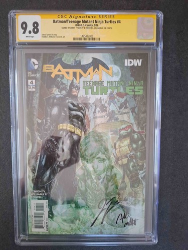 Batman tmnt cgc - cgc, signature