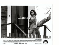 C451 Marlee Matlin Figli di un Dio Minore 1986 foto d'epoca