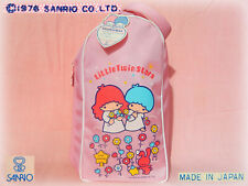 ? RARO VINTAGE 1976 Sanrio LITTLE TWIN STARS Borsetta polso Borsetta Bag JAPAN