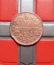 (£)     10 Centesimi 1867