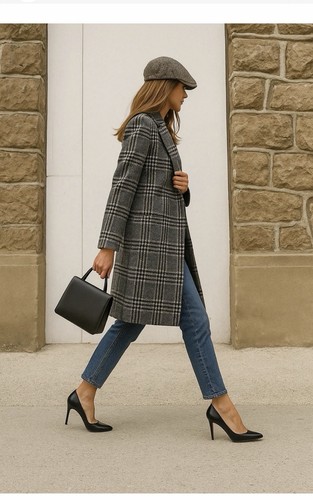 Cappotto donna zara misto - cappotto,