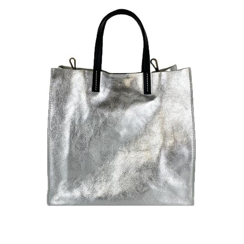 Borsa shopping mano pelle - shopping, in