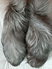 2 Code di volpe Pelliccia vera Fox tail Real fur Fuchs Pelz