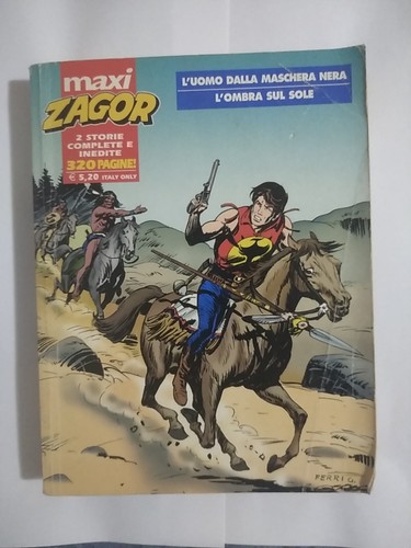 Maxi zagor uomo - zagor, dalla
